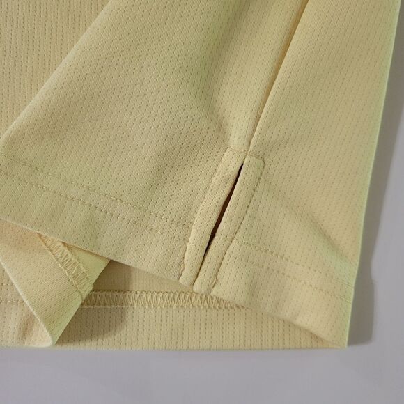 PGA Tour Men's Yellow Short Sleeve Golf Polo - Picture 8 of 11